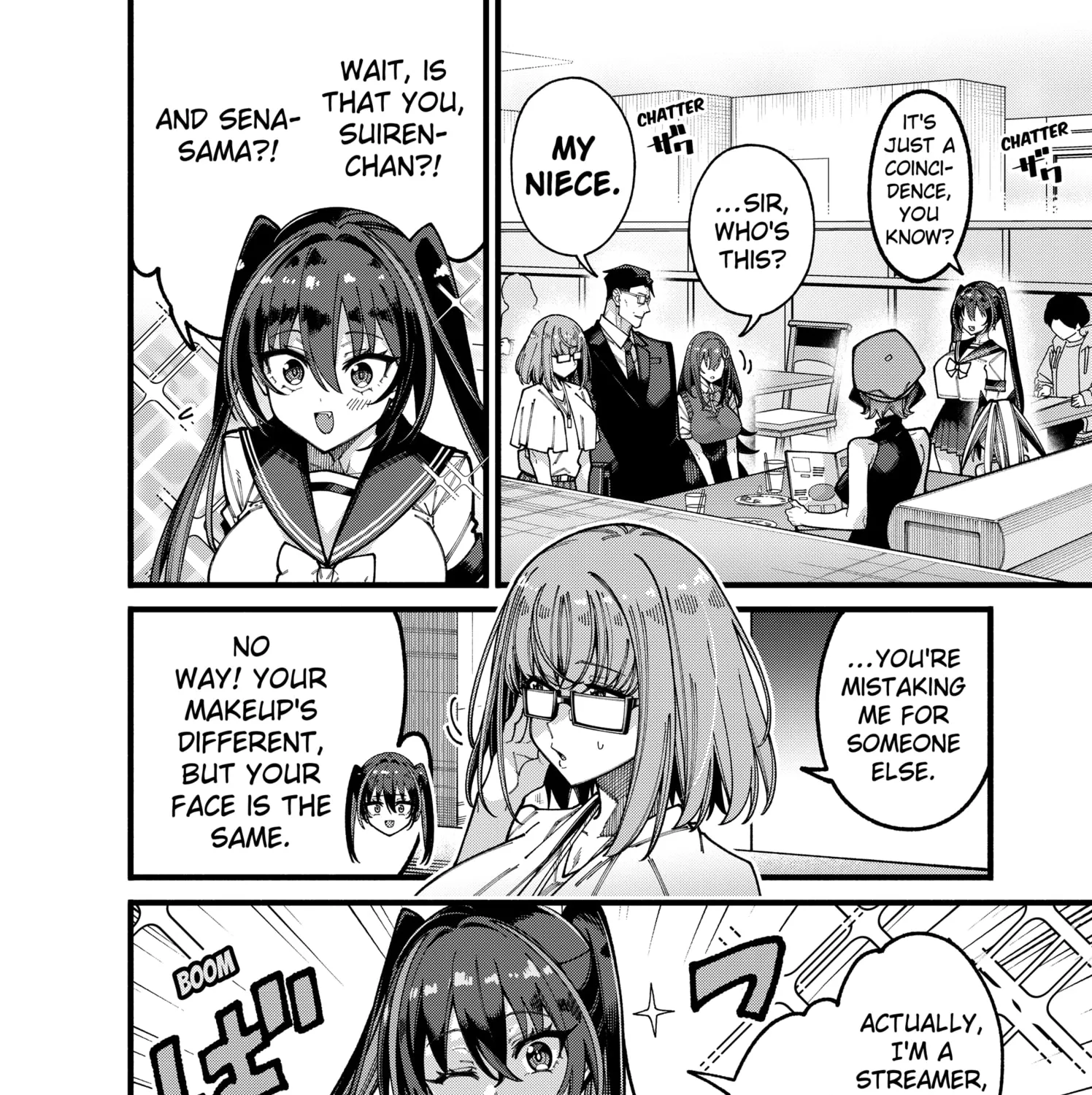 The Plain Salary Man Turned Out to Be a Hero He Was Invincible, Only to Be Exposed on His Niece's Dungeon Stream, chapter 21, page 3
