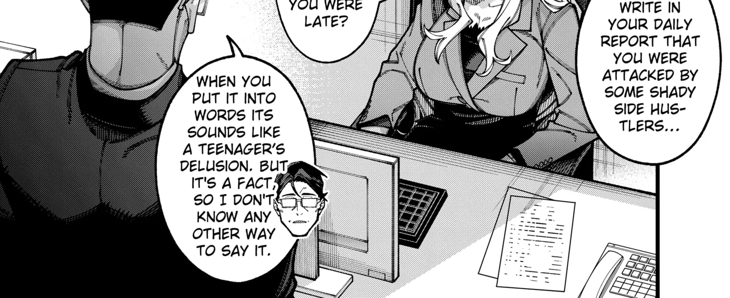 The Plain Salary Man Turned Out to Be a Hero He Was Invincible, Only to Be Exposed on His Niece's Dungeon Stream, chapter 23, page 2