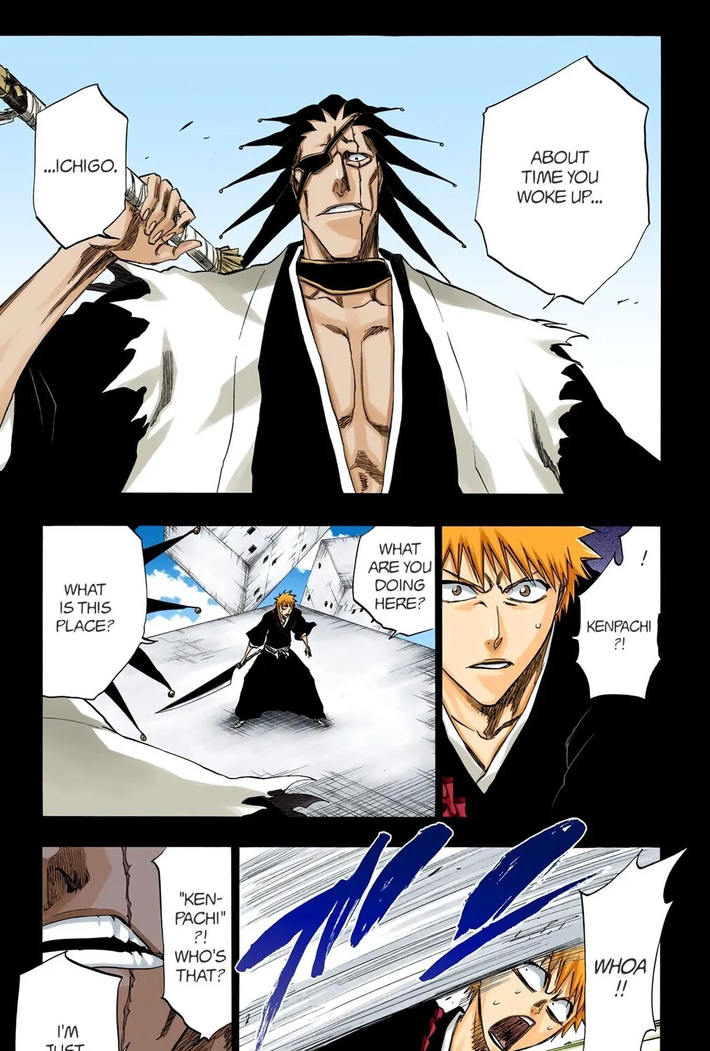 Bleach Colored Manga, chapter 221, page 9