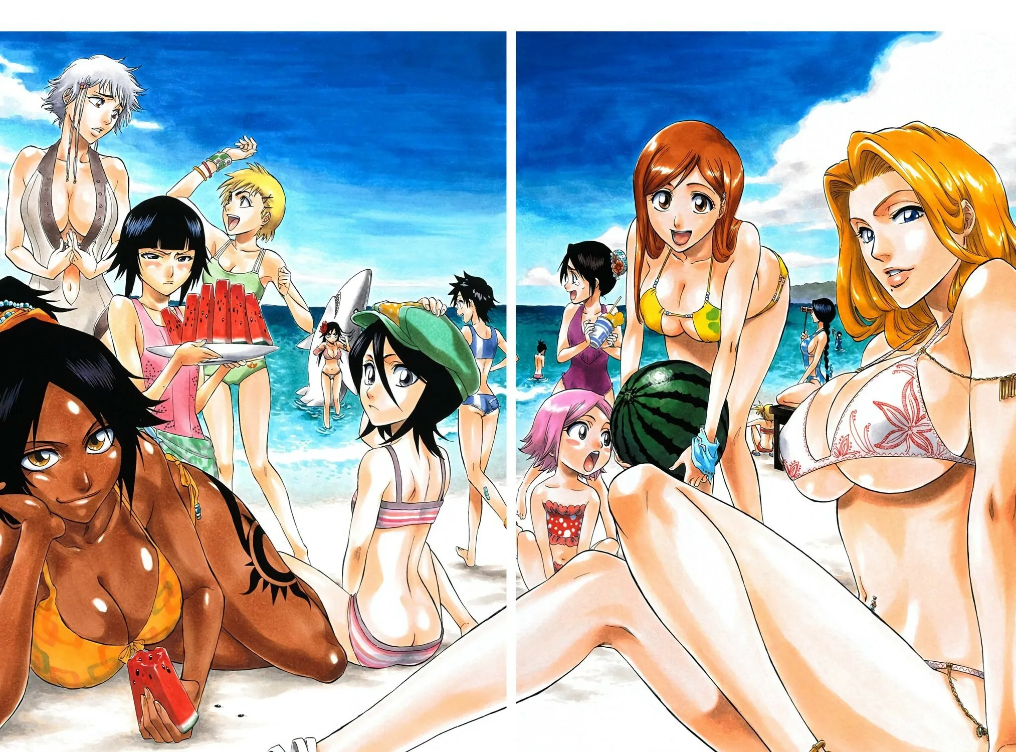 Bleach Colored Manga, chapter 233, page 43