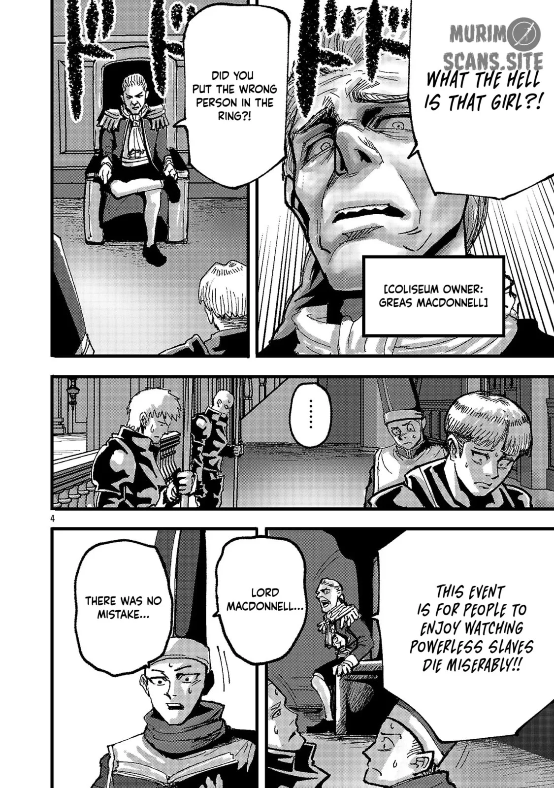 A Girl Awakens to Her "Talent for Slaughter" in Another World, chapter 2, page 4
