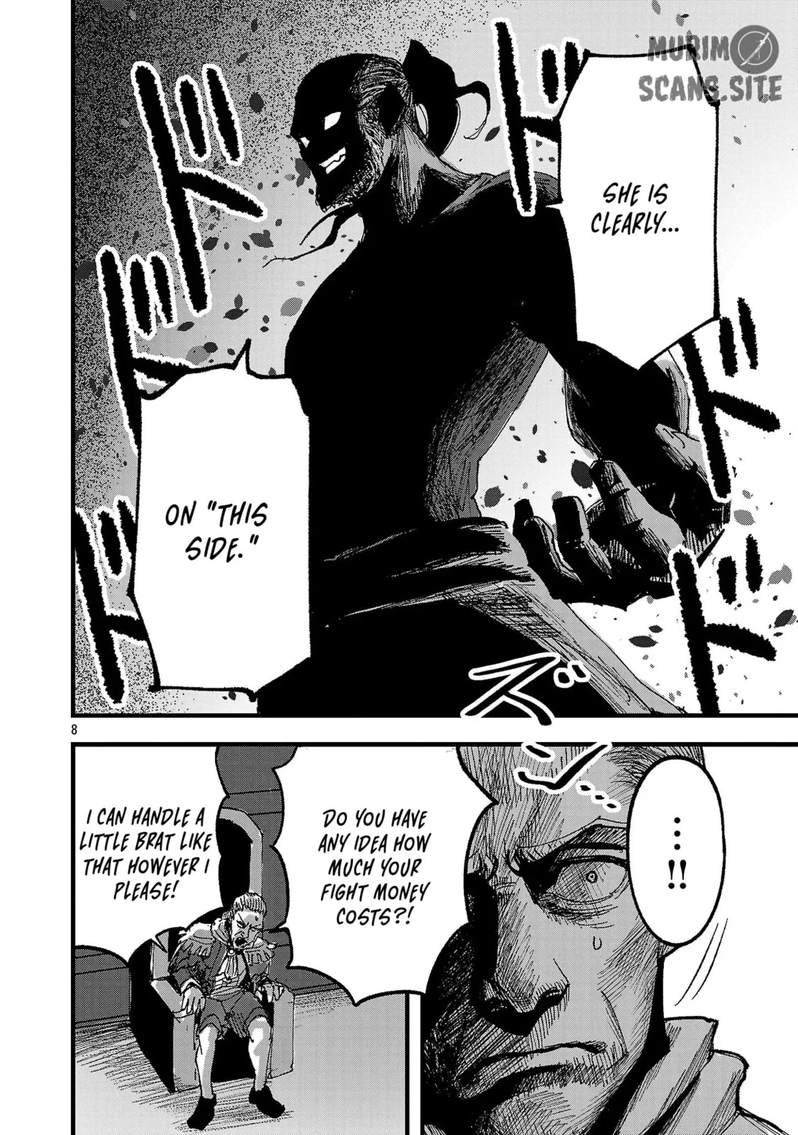 A Girl Awakens to Her "Talent for Slaughter" in Another World, chapter 2, page 8