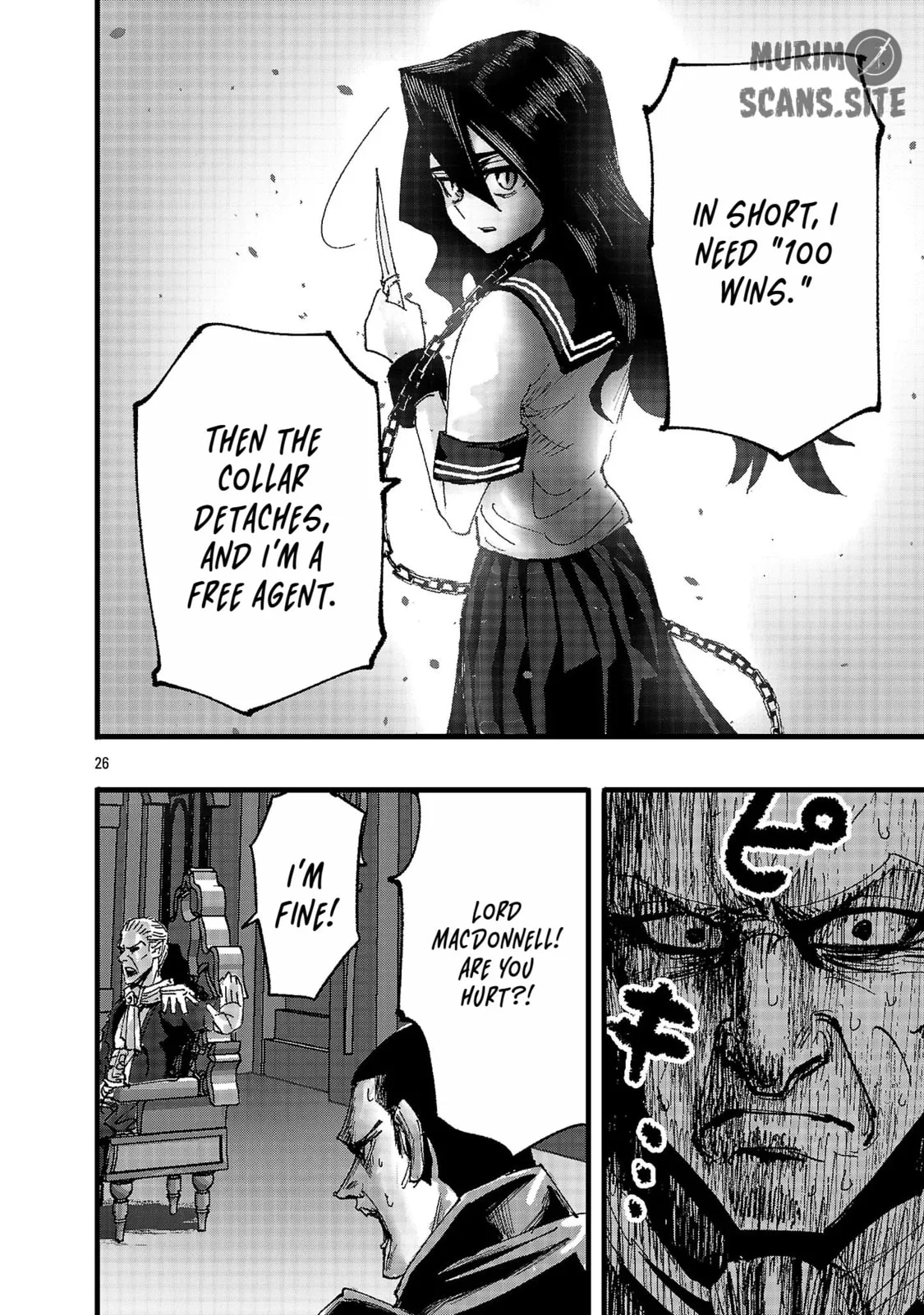 A Girl Awakens to Her "Talent for Slaughter" in Another World, chapter 2, page 26