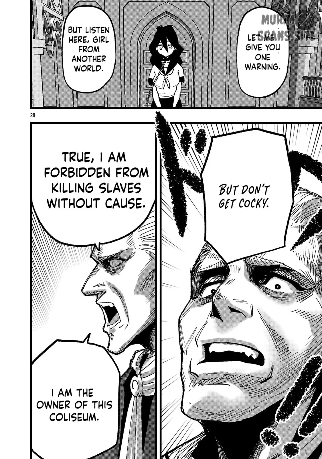 A Girl Awakens to Her "Talent for Slaughter" in Another World, chapter 2, page 28