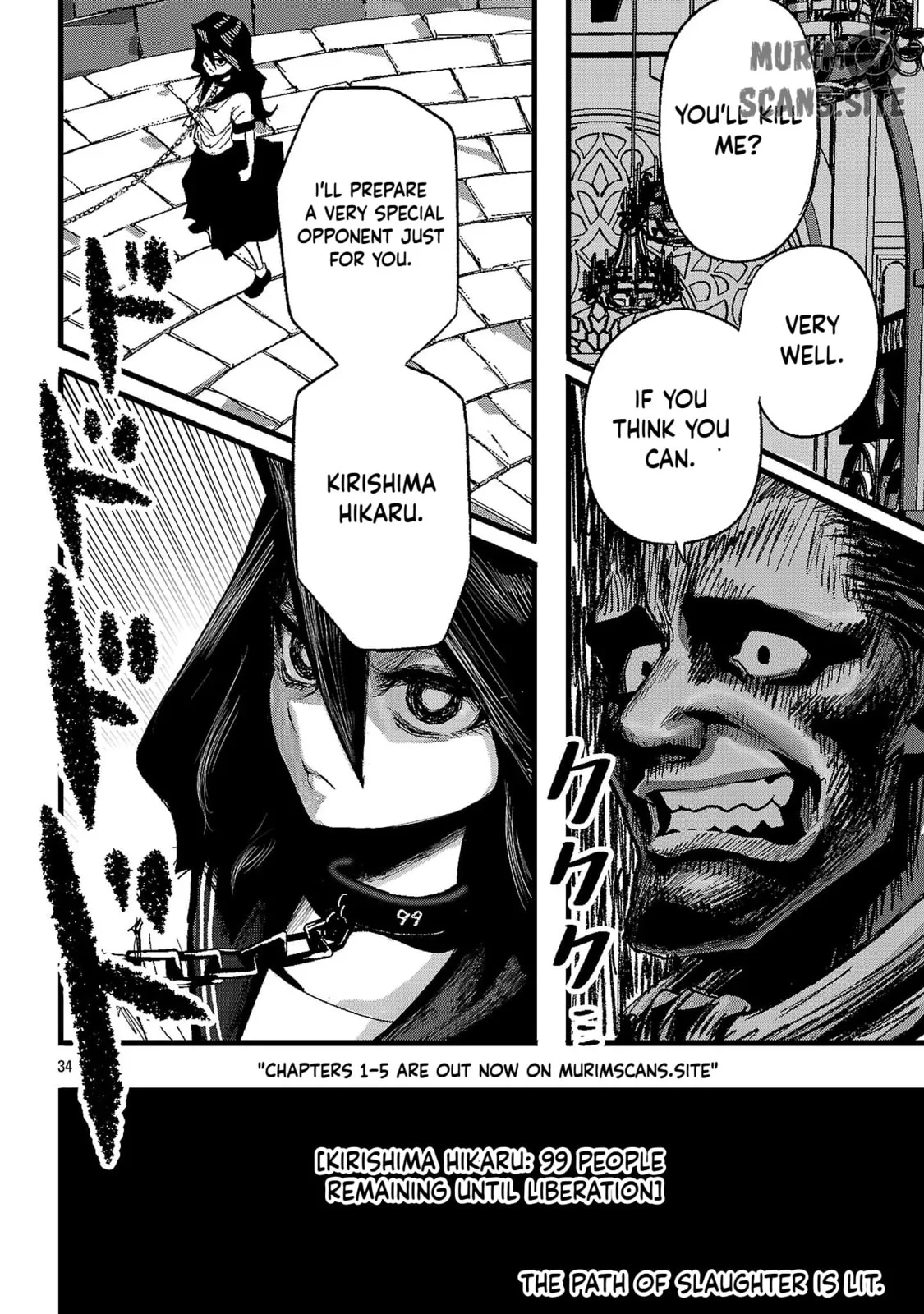 A Girl Awakens to Her "Talent for Slaughter" in Another World, chapter 2, page 34