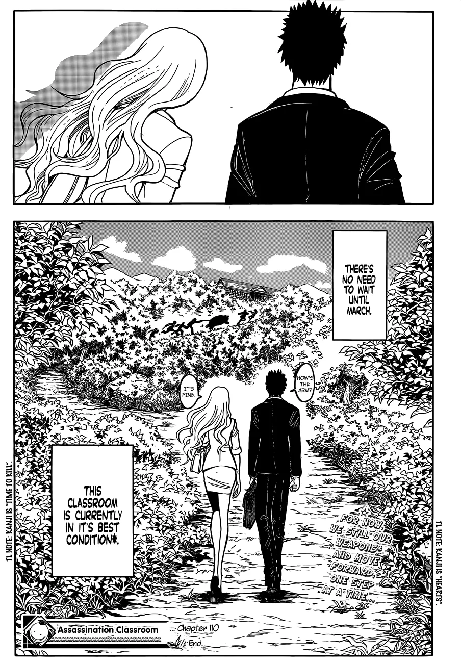 Assassination Classroom, chapter 110, page 19