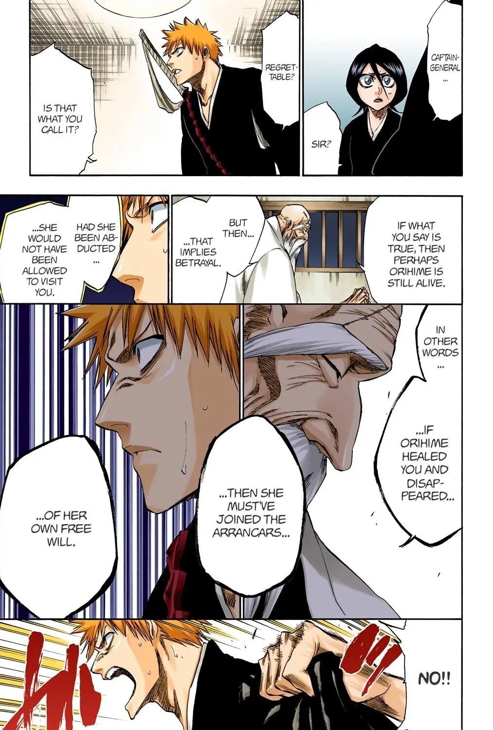 Bleach Colored Manga, chapter 238, page 21