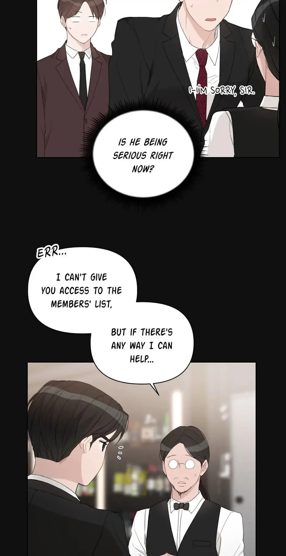 Positively Yours, chapter 2.1, page 8