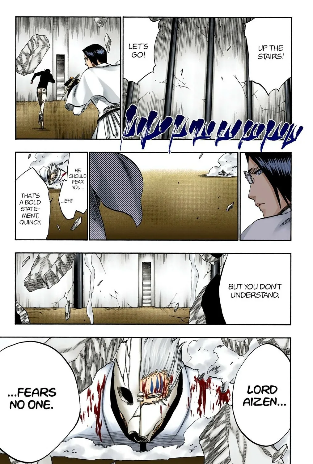 Bleach Colored Manga, chapter 244, page 9