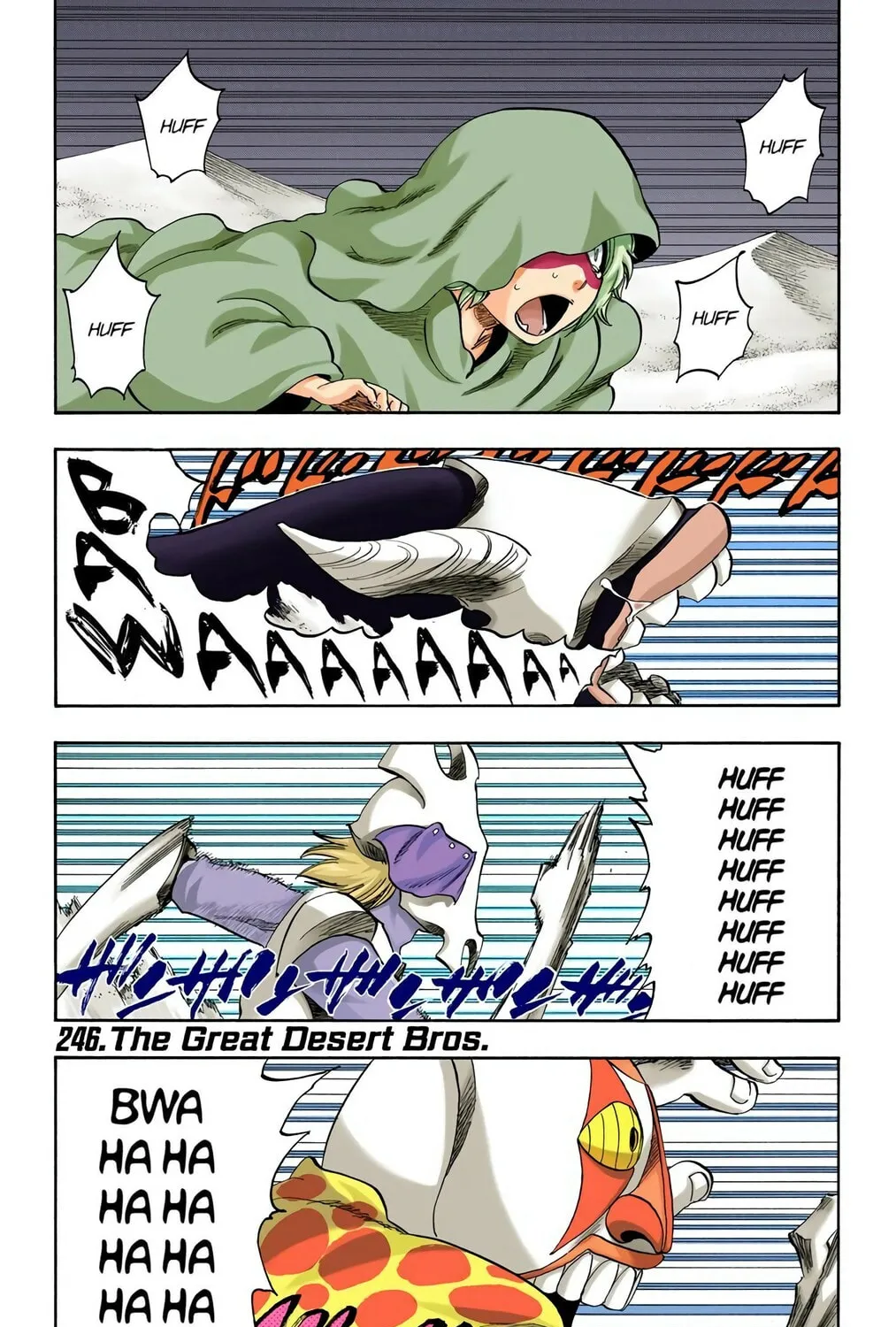 Bleach Colored Manga, chapter 246, page 1