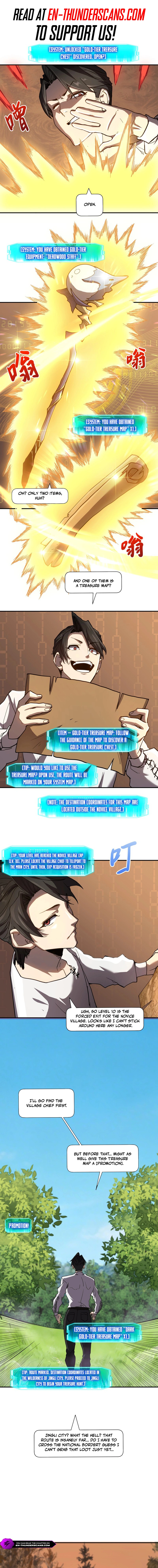 Invincible With Only a Single Point of HP, chapter 10, page 1