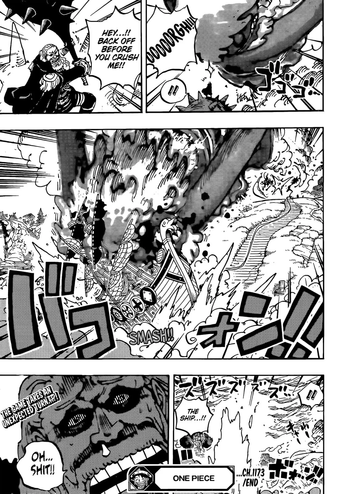 One Piece Manga, chapter 1173, page 14