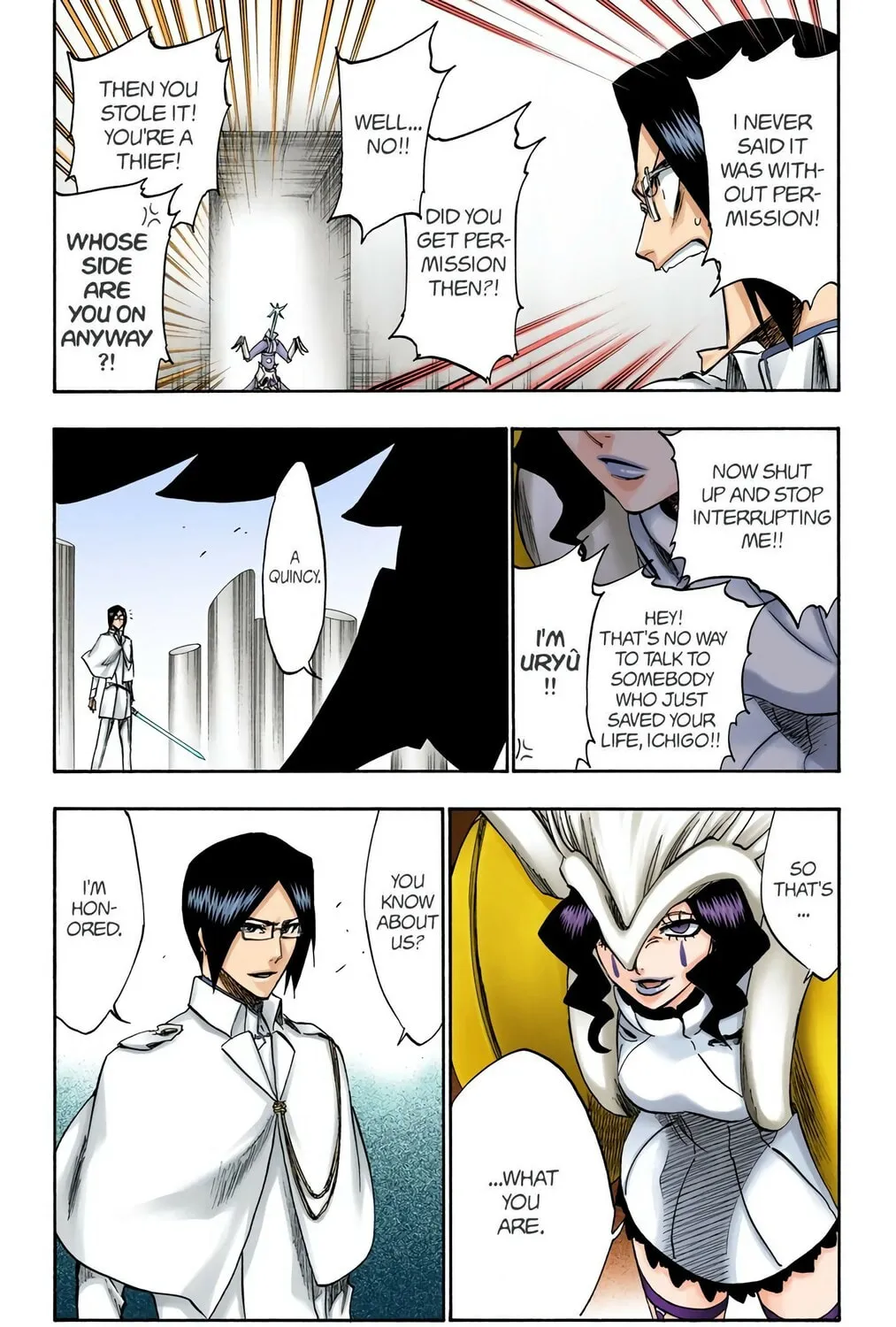 Bleach Colored Manga, chapter 258, page 9