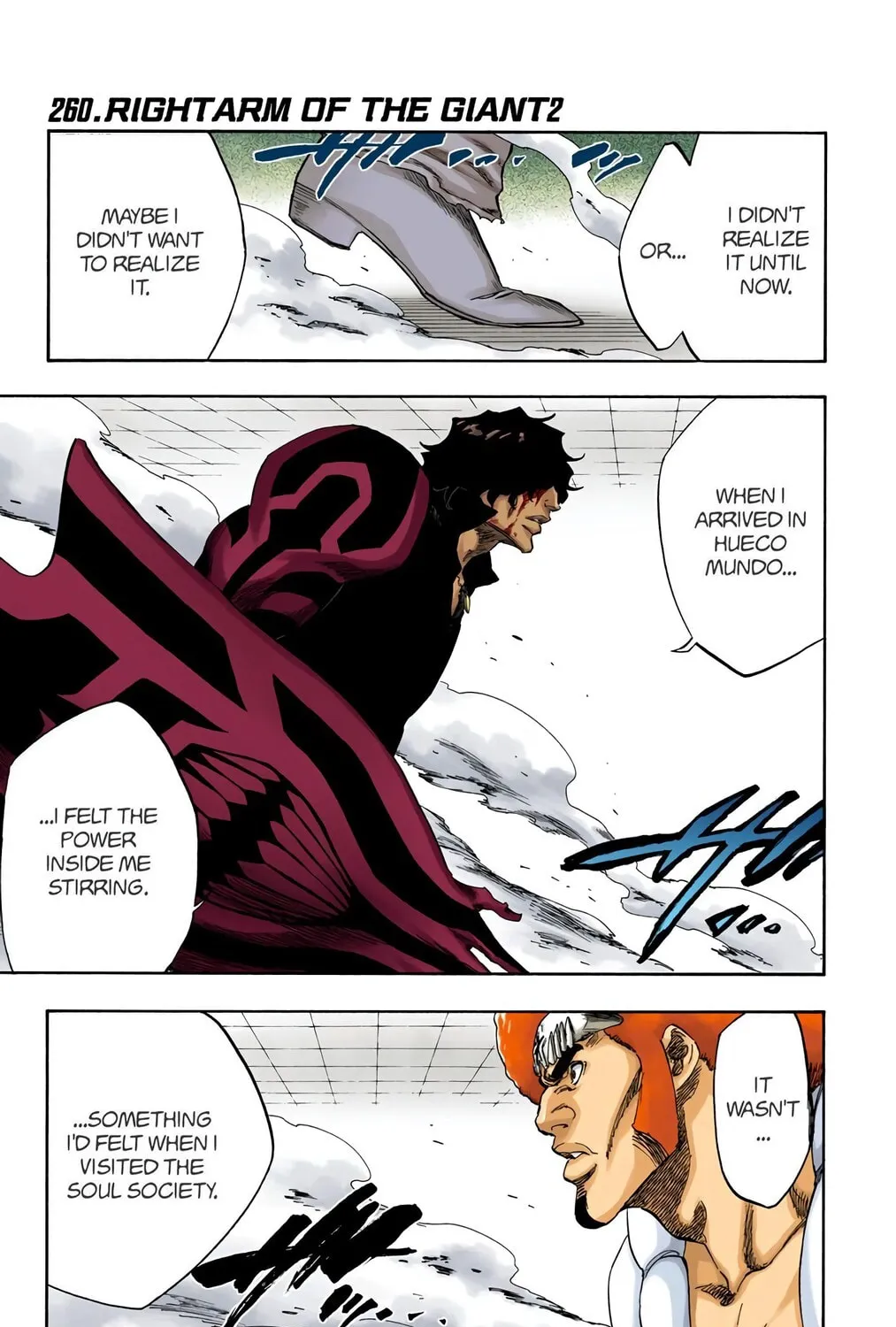 Bleach Colored Manga, chapter 260, page 1