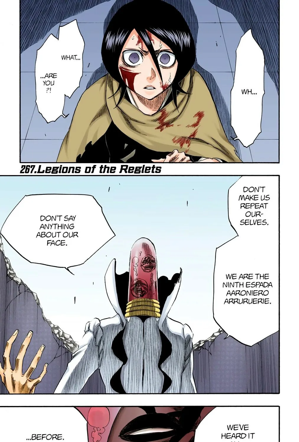 Bleach Colored Manga, chapter 267, page 1