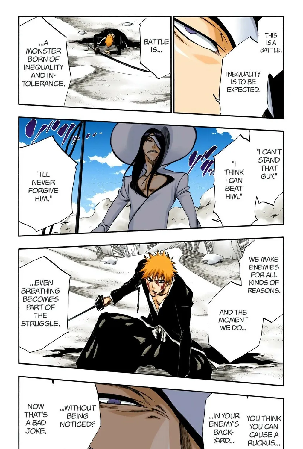 Bleach Colored Manga, chapter 288, page 33