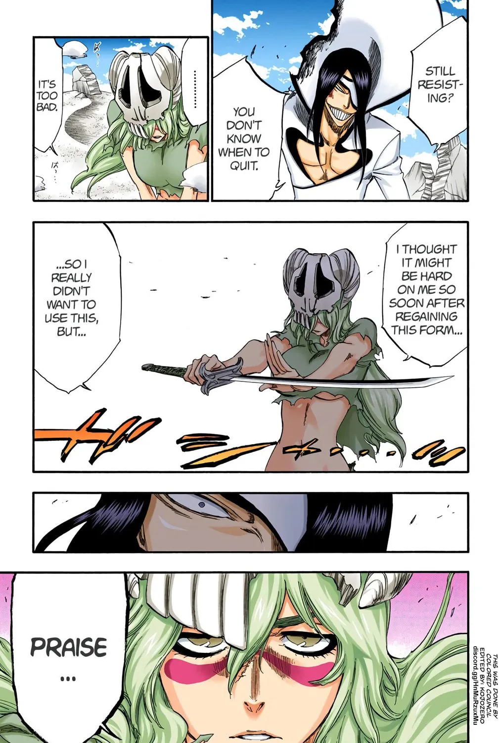 Bleach Colored Manga, chapter 295, page 33