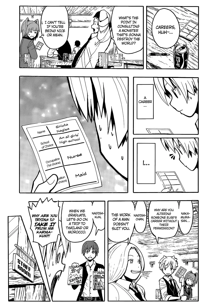 Assassination Classroom, chapter 111, page 3