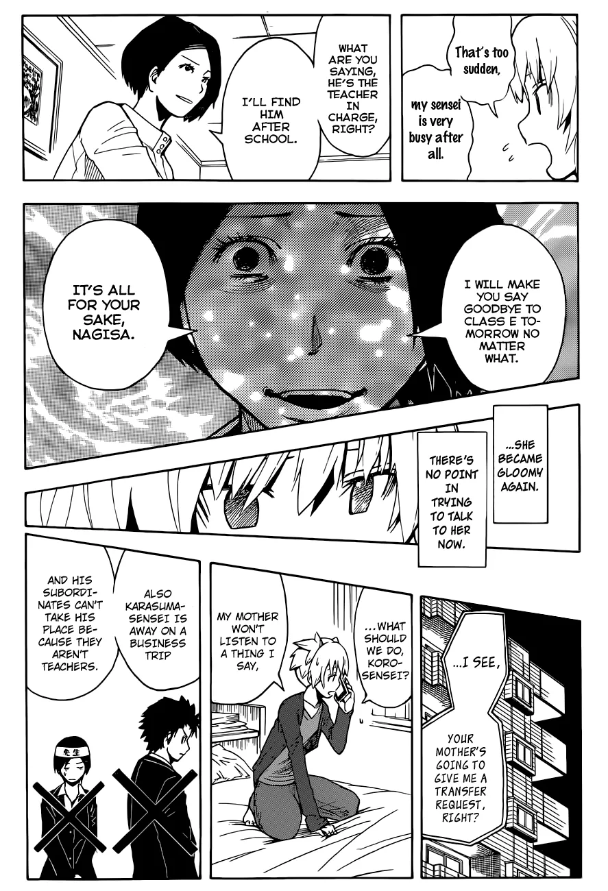 Assassination Classroom, chapter 112, page 19
