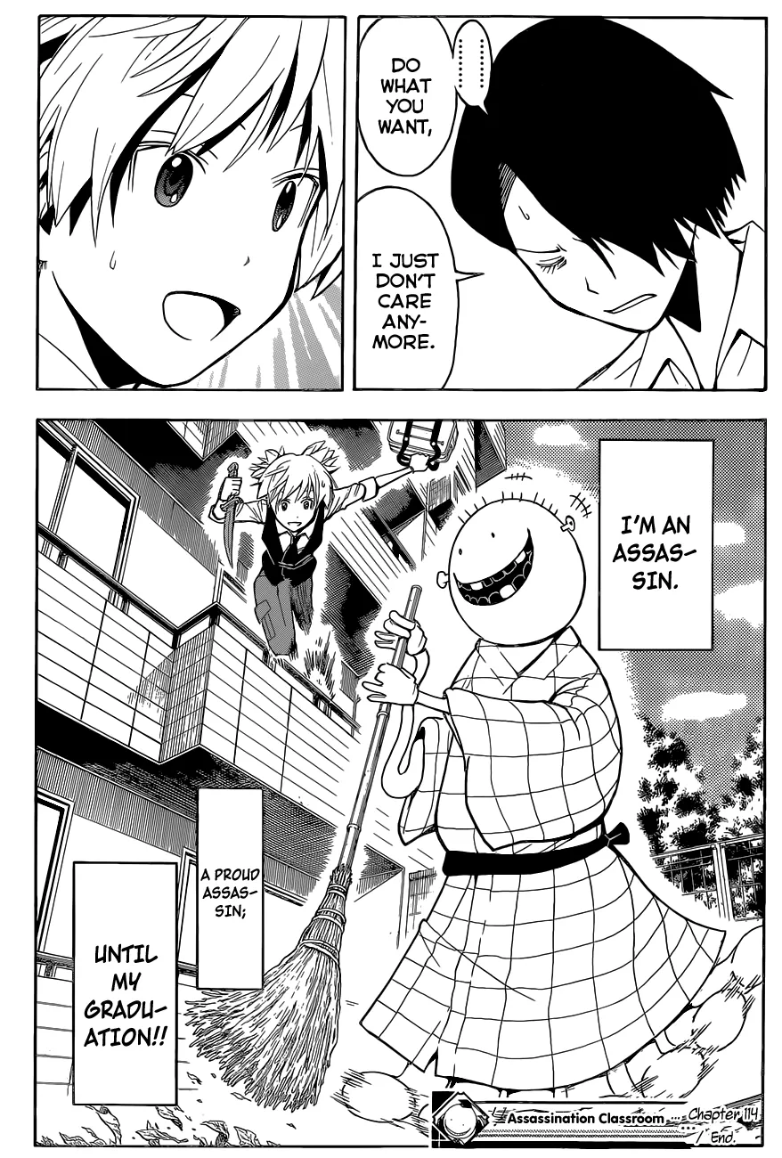 Assassination Classroom, chapter 114, page 19