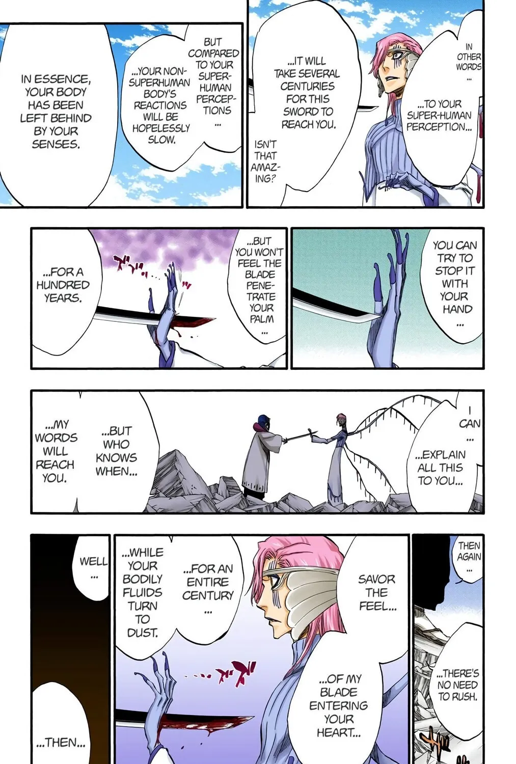 Bleach Colored Manga, chapter 305, page 35