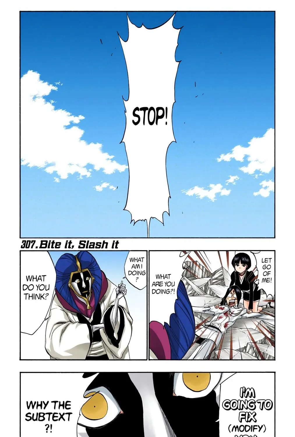 Bleach Colored Manga, chapter 307, page 1