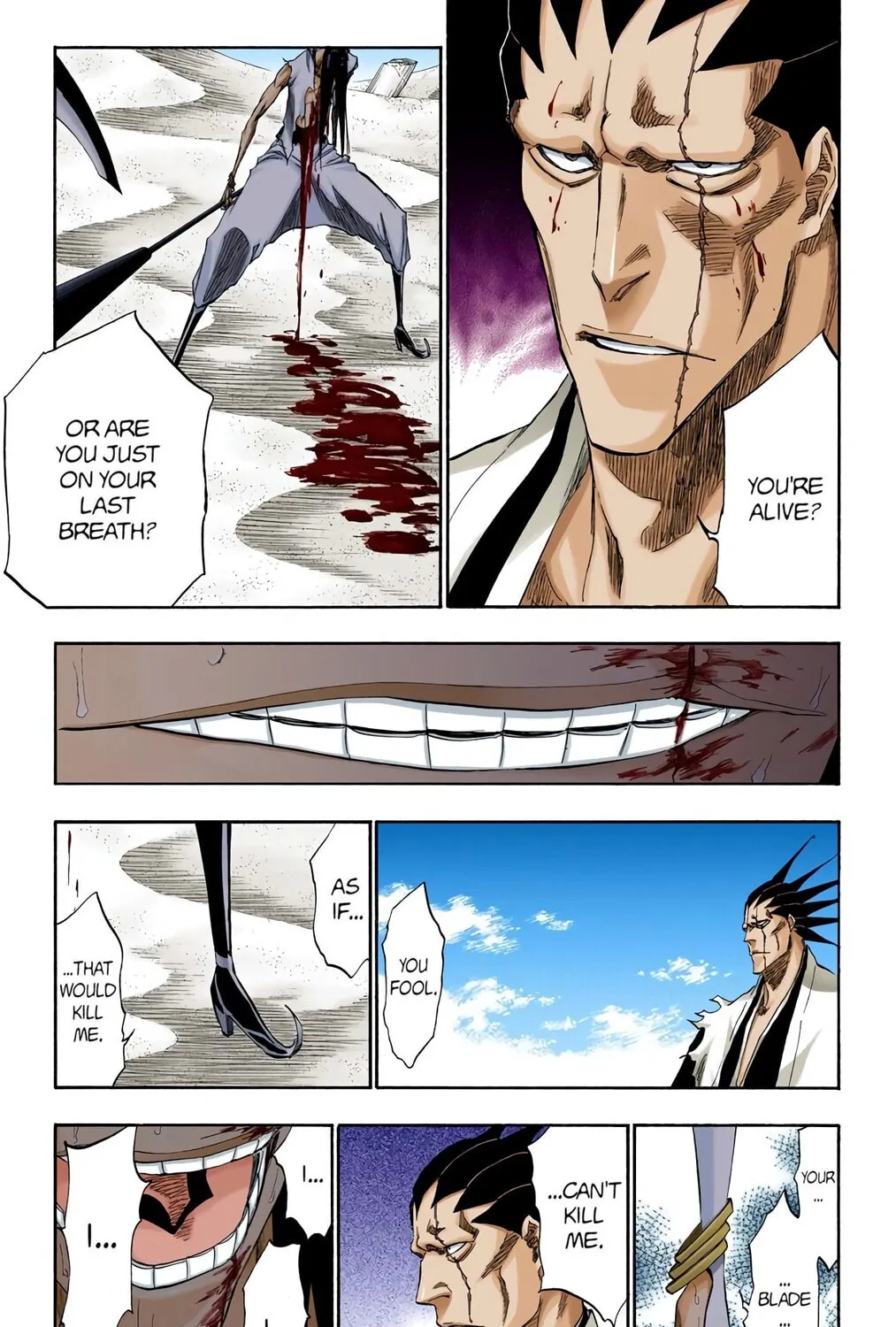 Bleach Colored Manga, chapter 309, page 9