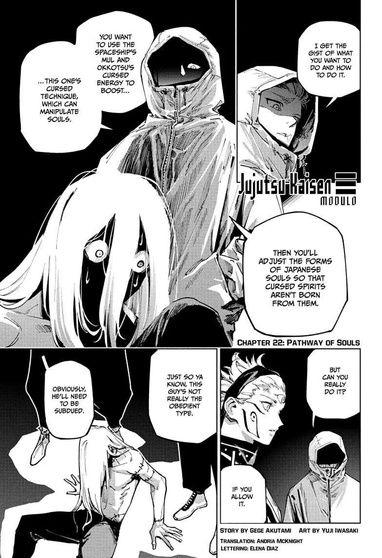 Jujutsu Kaisen Modulo Manga, chapter 22, page 1