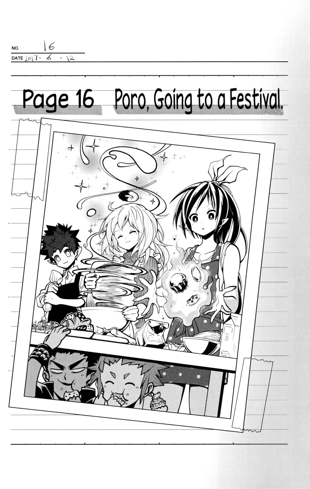 Demon Prince Poro's Diaries, chapter 16, page 1