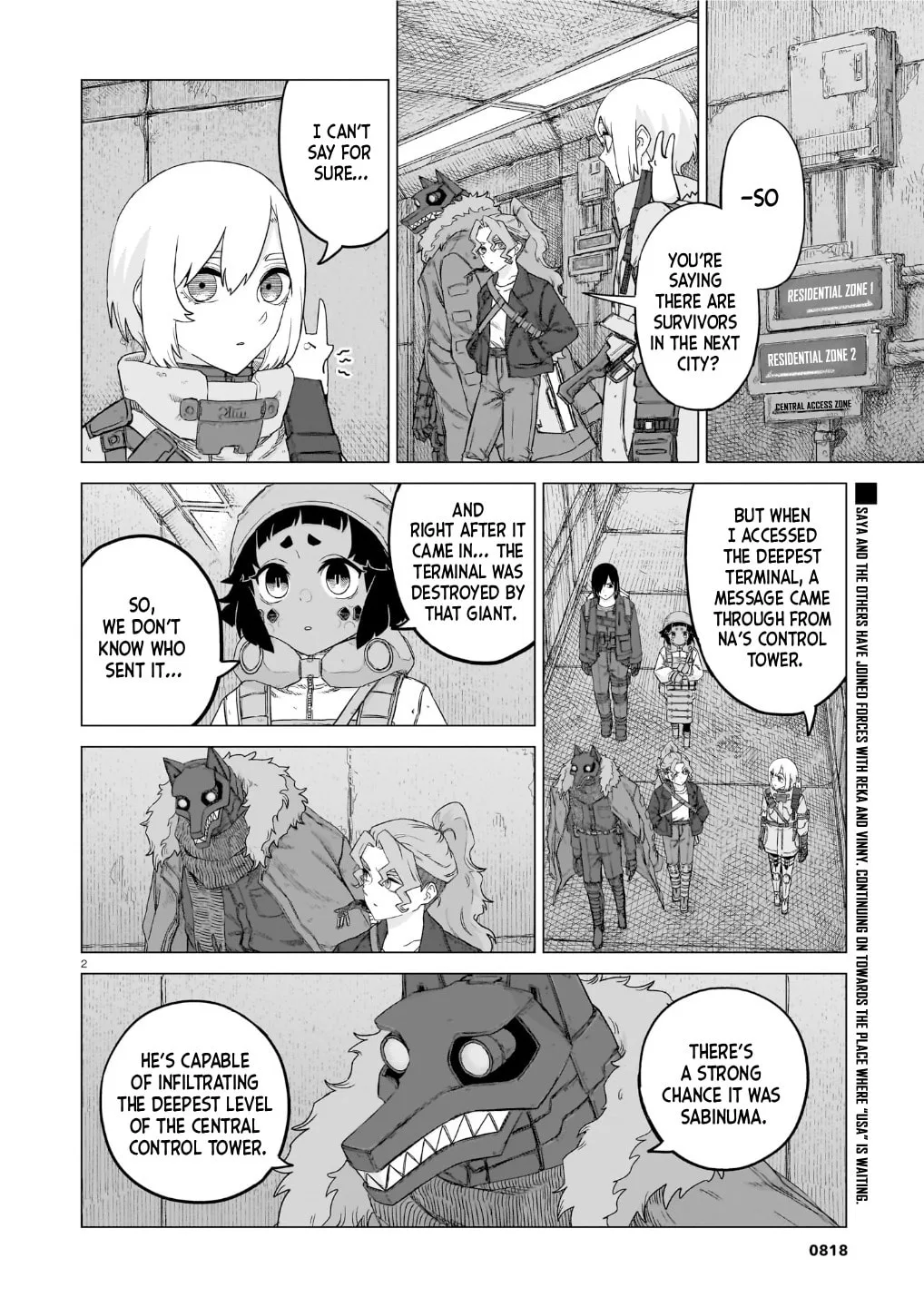The Color of the End: Mission in the Apocalypse, chapter 39, page 2