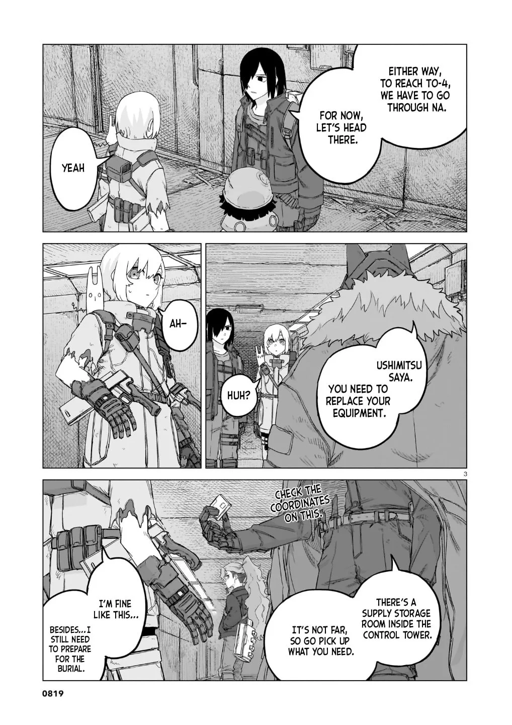 The Color of the End: Mission in the Apocalypse, chapter 39, page 3