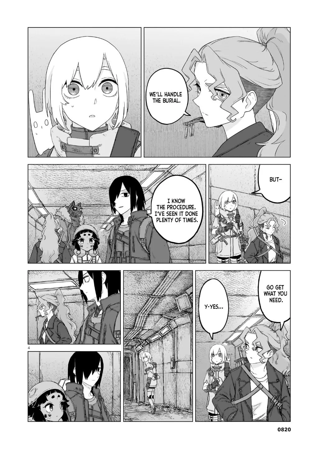 The Color of the End: Mission in the Apocalypse, chapter 39, page 4
