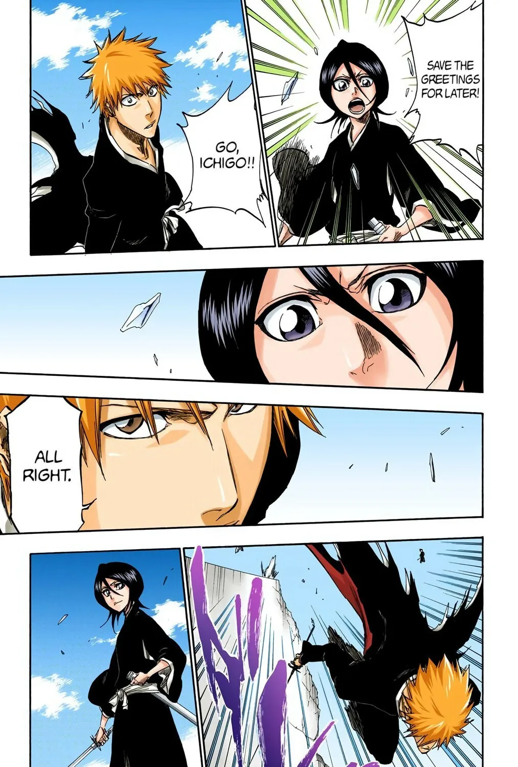 Bleach Colored Manga, chapter 322, page 35