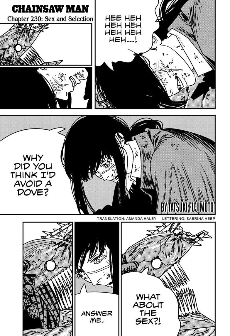 Chainsaw Man Manga, chapter 230, page 1