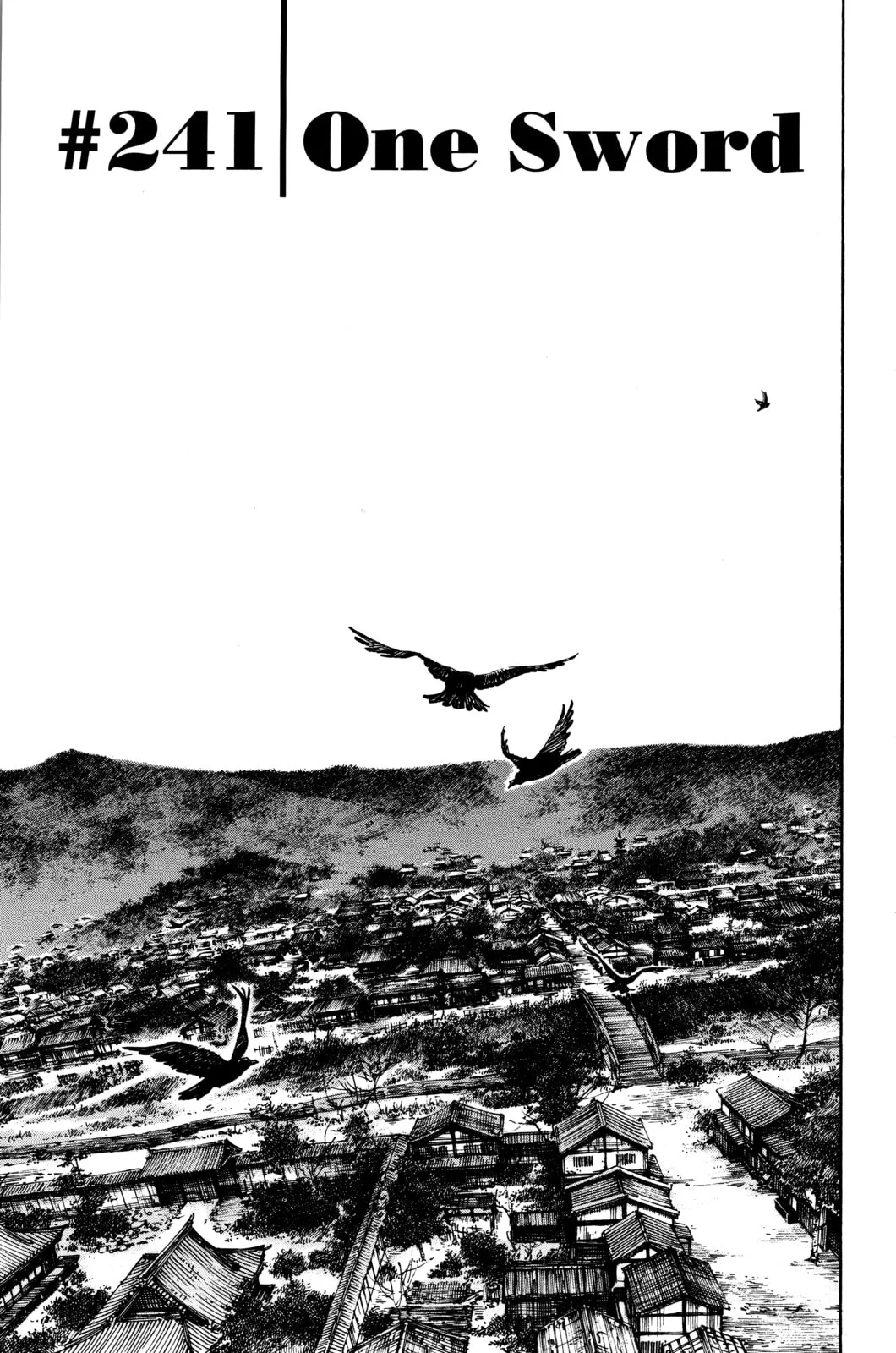 Vagabond Manga, chapter 241, page 1