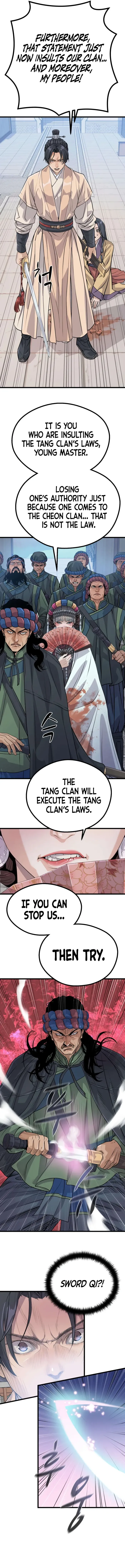 Becoming the Cheon Clan’s Mad Dog, chapter 8, page 7