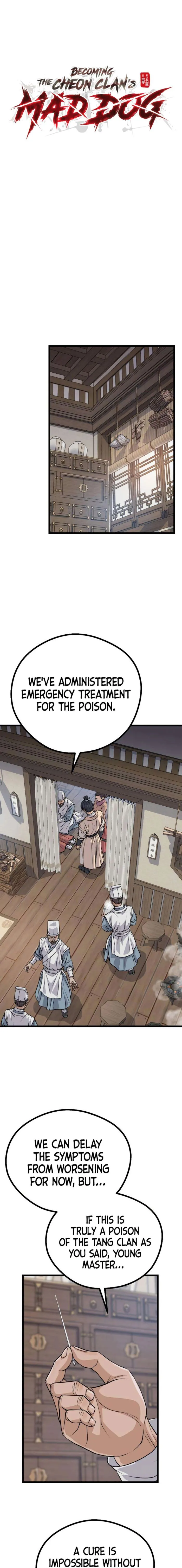 Becoming the Cheon Clan’s Mad Dog, chapter 9, page 1