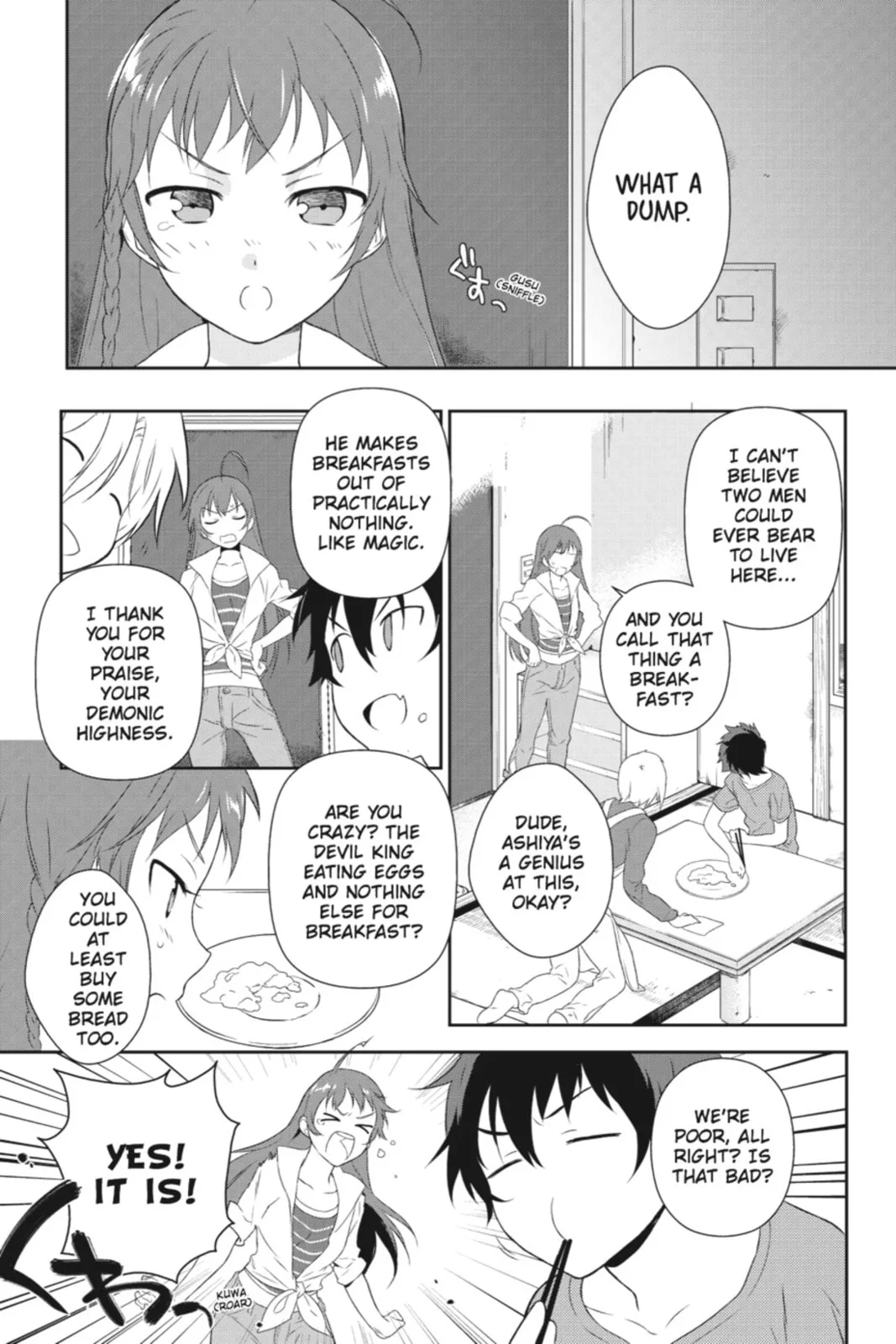 The Devil is a Part-Timer!, chapter 1, page 35