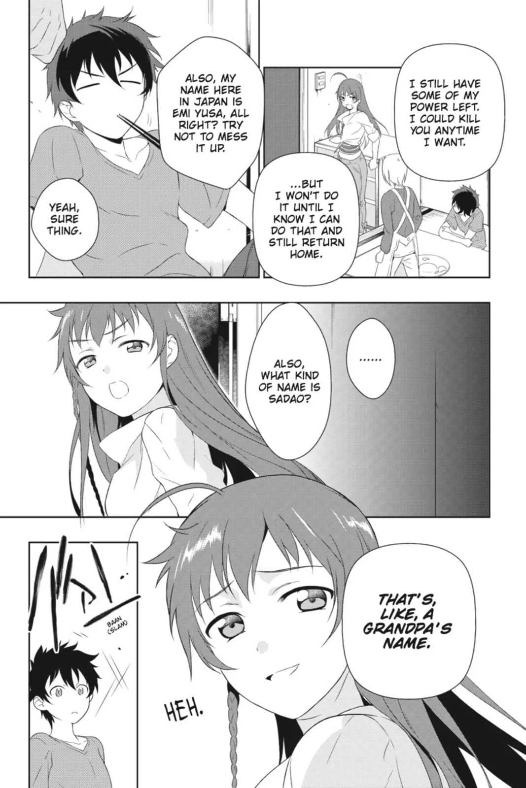 The Devil is a Part-Timer!, chapter 1, page 40