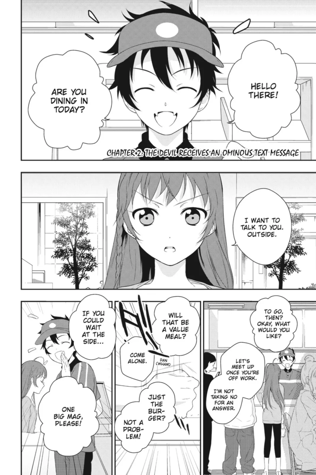 The Devil is a Part-Timer!, chapter 2, page 1