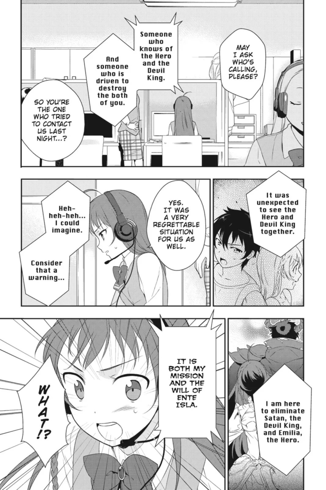 The Devil is a Part-Timer!, chapter 3, page 7