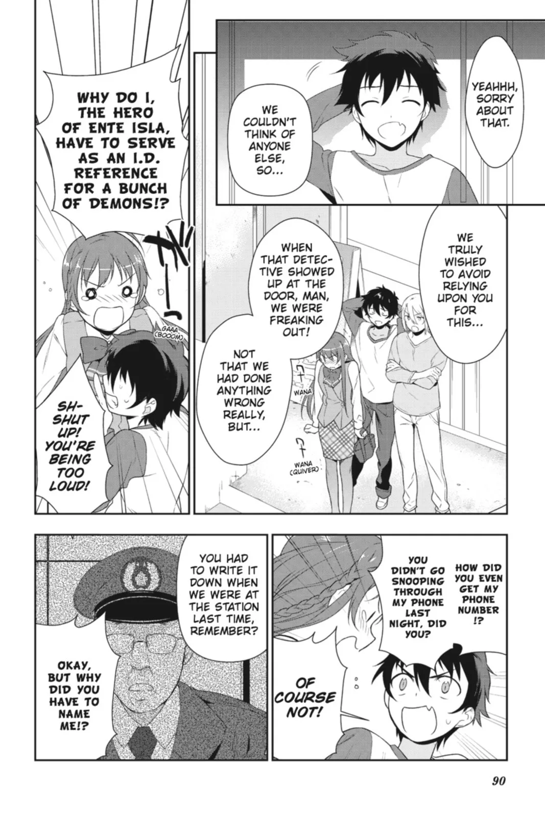 The Devil is a Part-Timer!, chapter 3, page 12