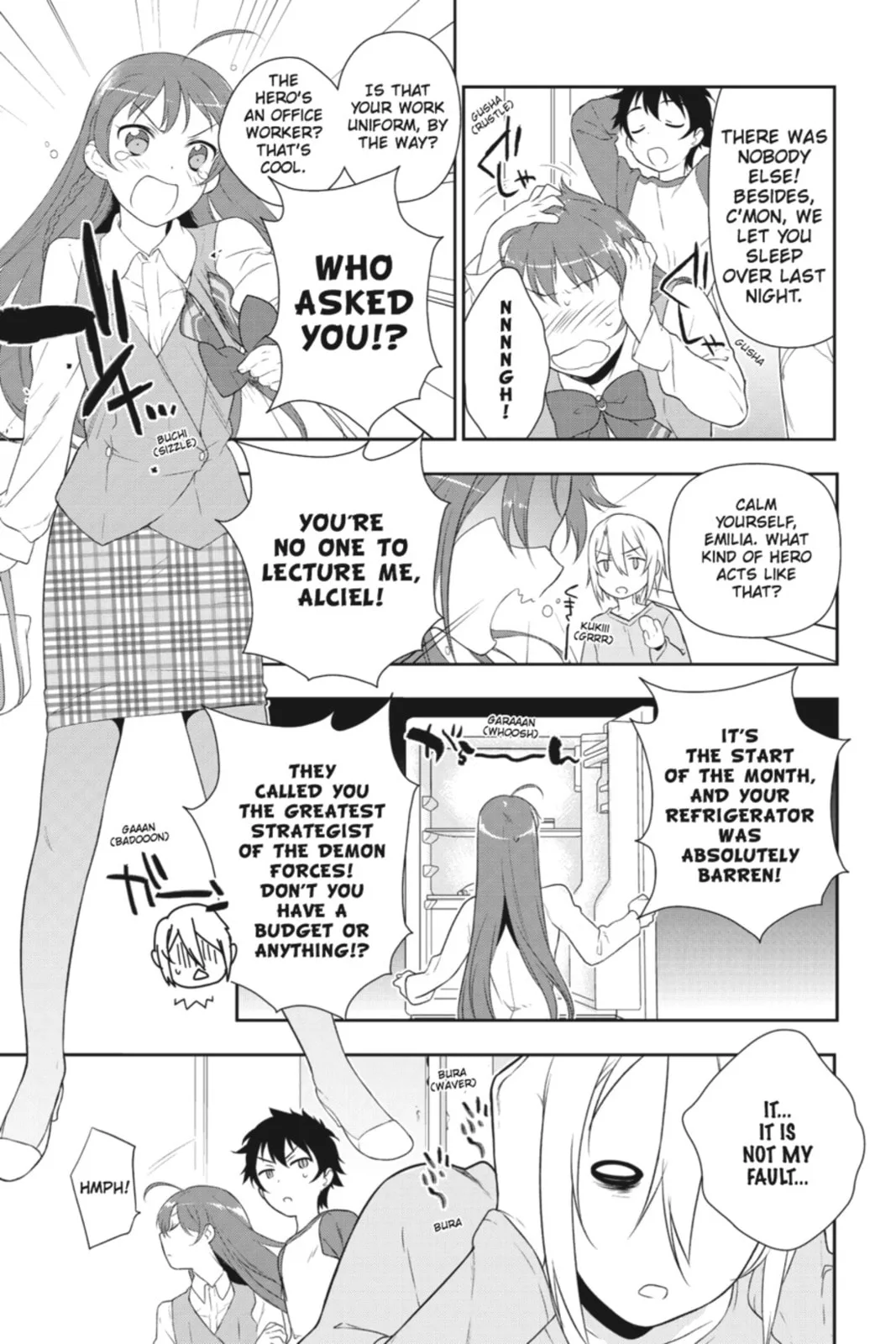 The Devil is a Part-Timer!, chapter 3, page 13