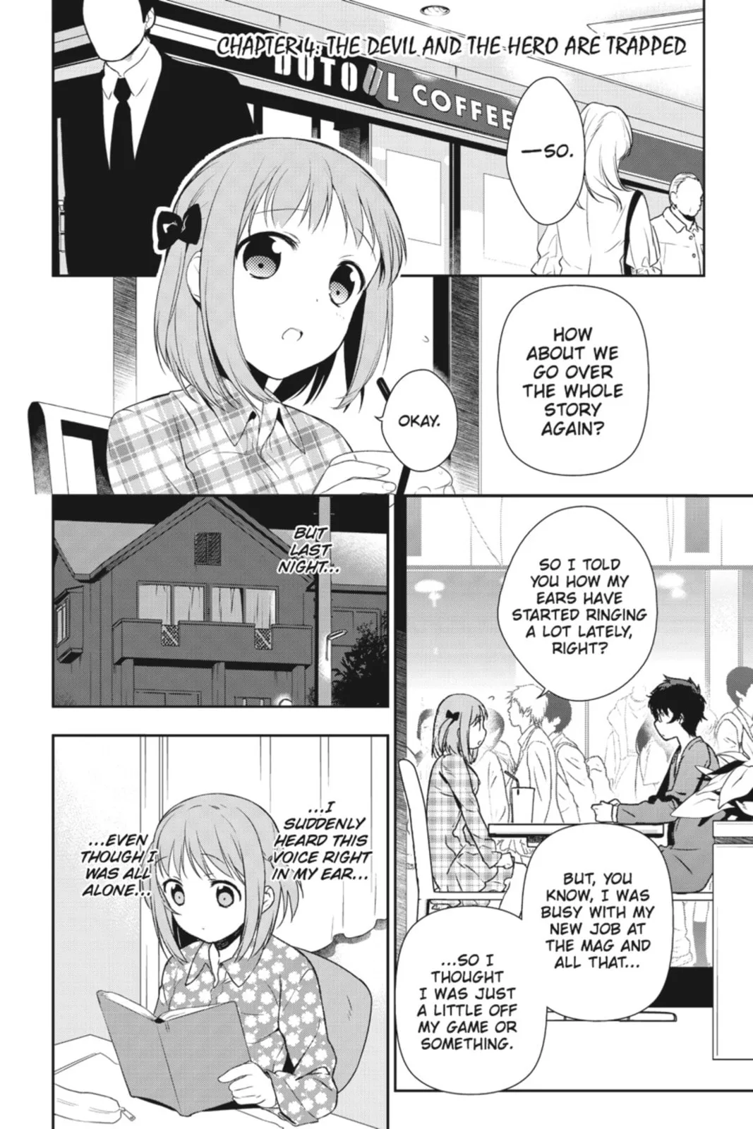 The Devil is a Part-Timer!, chapter 4, page 1