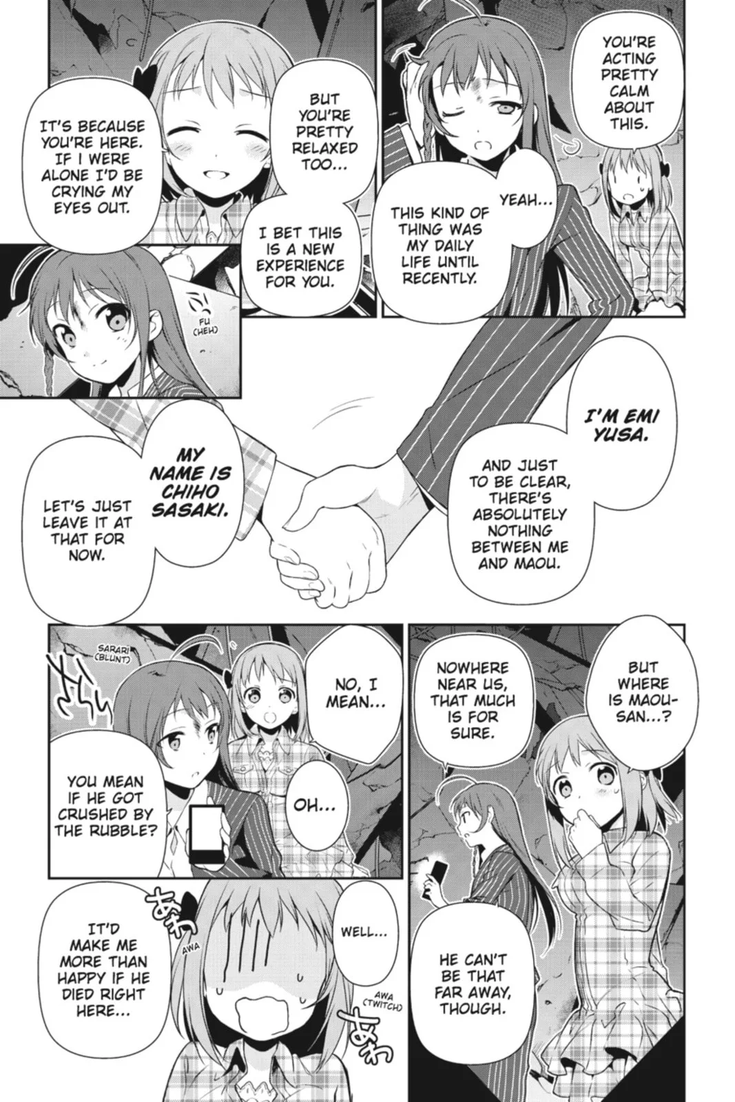 The Devil is a Part-Timer!, chapter 4, page 17