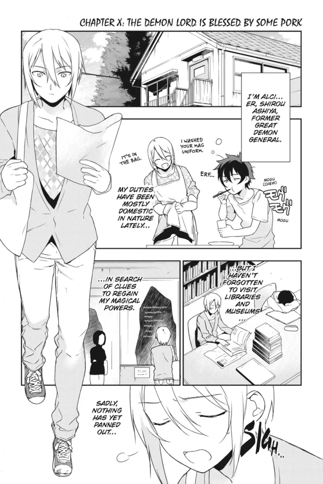 The Devil is a Part-Timer!, chapter 5.5, page 1