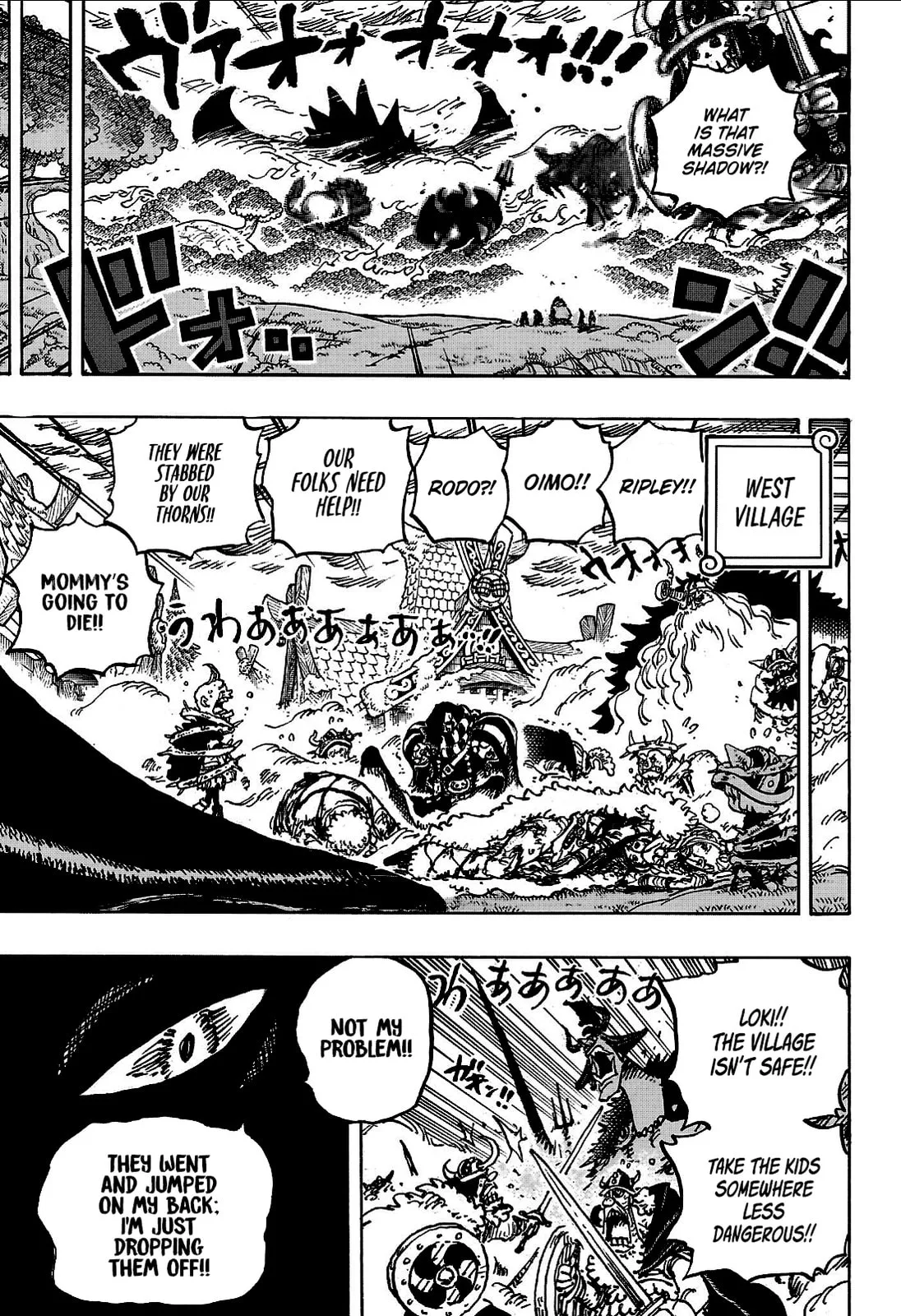One Piece Manga, chapter 1175, page 3