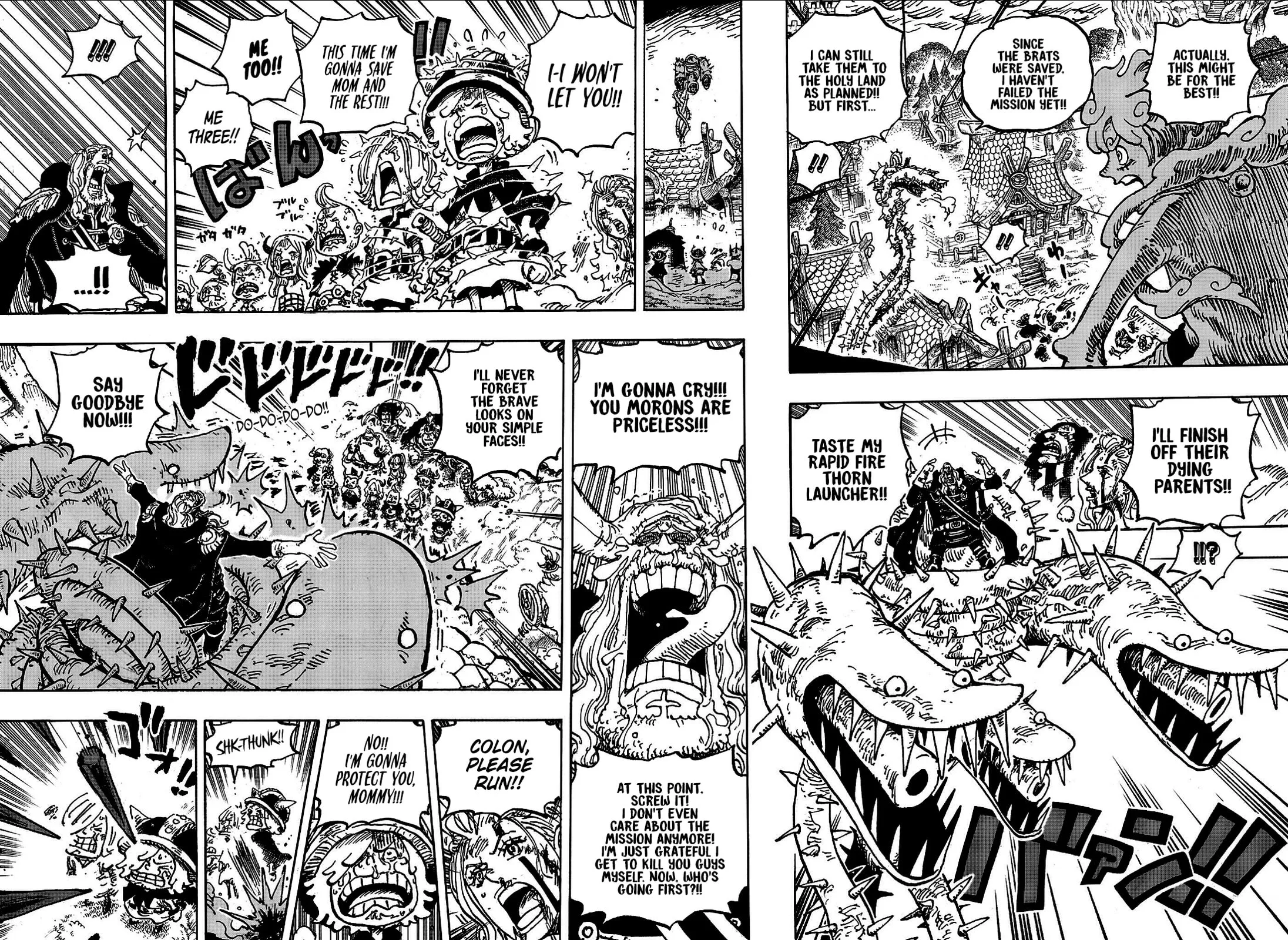 One Piece Manga, chapter 1175, page 5
