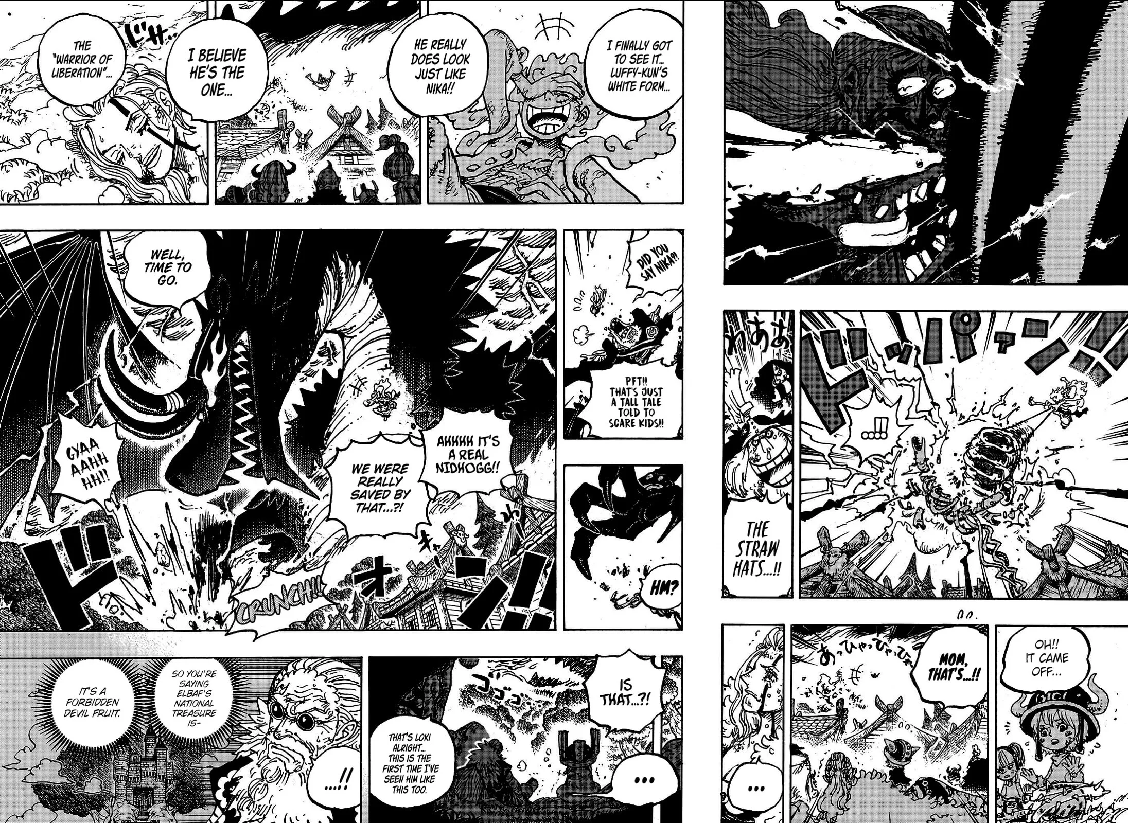 One Piece Manga, chapter 1175, page 7