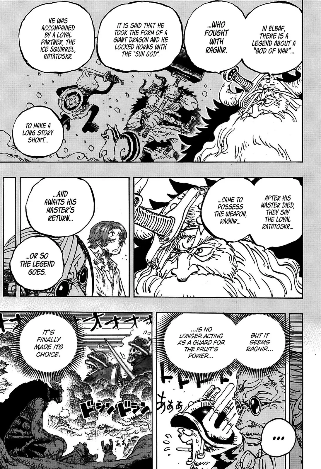 One Piece Manga, chapter 1175, page 9